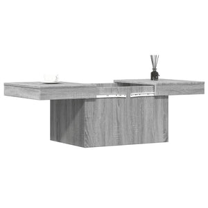 Tavolino da Salotto Grigio Sonoma 100x55x40cm Legno Multistrato 840875