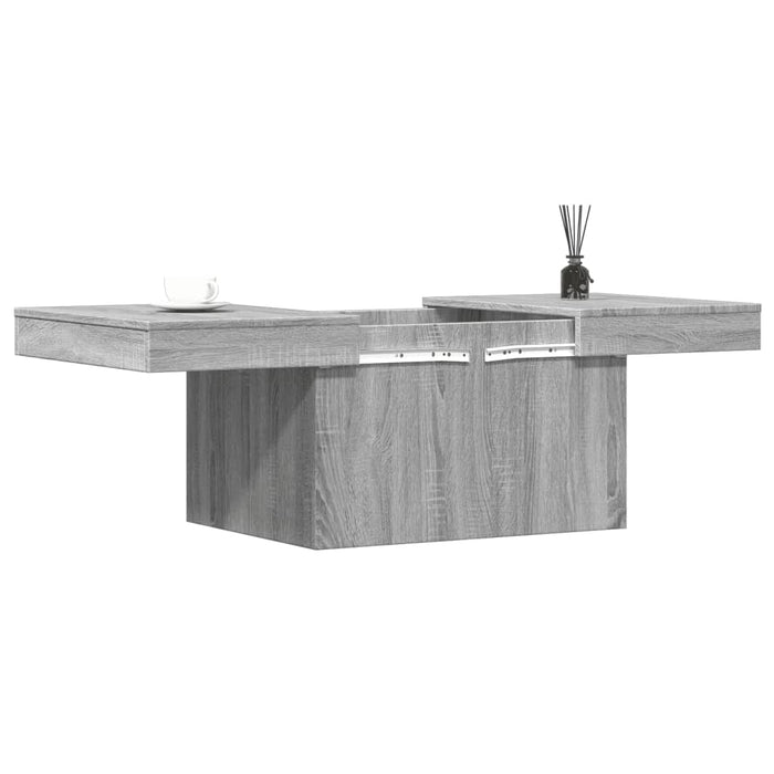 Tavolino da Salotto Grigio Sonoma 100x55x40cm Legno Multistrato 840875