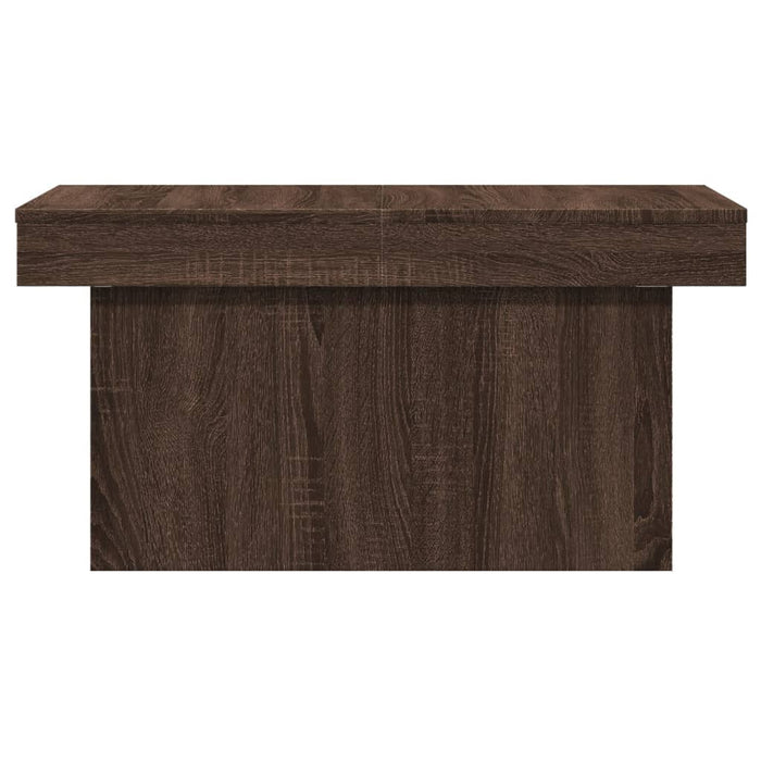Tavolino Salotto Rovere Marrone 100x55x40 cm Legno Multistrato 840876
