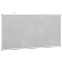 Lavagna magnetica per scrittura scuola casa ufficio 60 x 30 x 17 cm alluminio 02_0045443