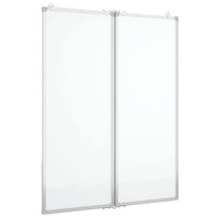 Lavagna Magnetica Pieghevole 80x100x1,7 cm in Alluminio 4005352