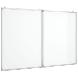 Lavagna Magnetica Pieghevole 100x80x1,7 cm in Alluminio 4005353