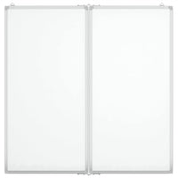 Lavagna Magnetica Pieghevole 100x100x1,7 cm in Alluminio 4005354