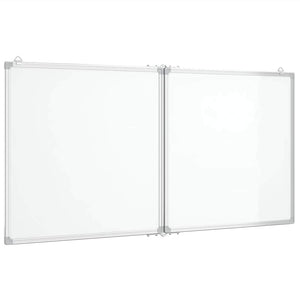 vidaXL Lavagna Magnetica Pieghevole 120x60x1,7 cm in Alluminio