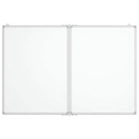 Lavagna Magnetica Pieghevole 120x80x1,7 cm in Alluminio 4005356