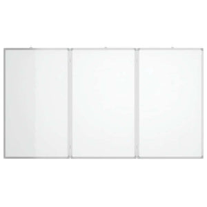 vidaXL Lavagna Magnetica Pieghevole 150x80x1,7 cm in Alluminio