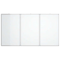 vidaXL Lavagna Magnetica Pieghevole 180x80x1,7 cm in Alluminio