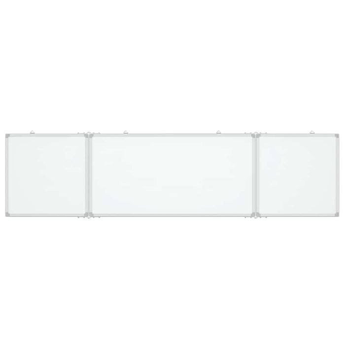 vidaXL Lavagna Magnetica Pieghevole 160x40x1,7 cm in Alluminio