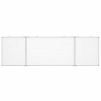 Lavagna Magnetica Pieghevole 160x50x1,7 cm in Alluminio