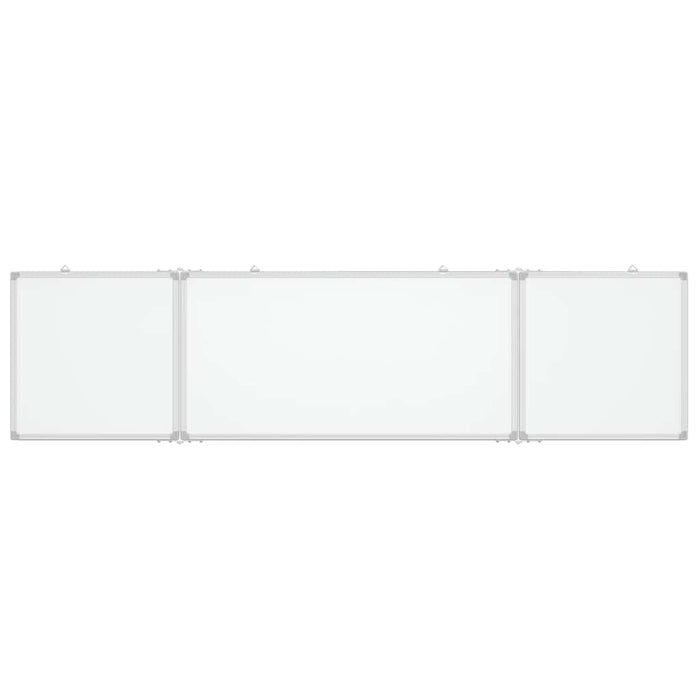 vidaXL Lavagna Magnetica Pieghevole 200x50x1,7 cm in Alluminio