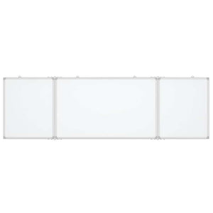 vidaXL Lavagna Magnetica Pieghevole 200x60x1,7 cm in Alluminio