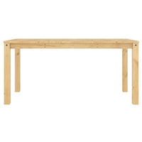 Tavolo da Pranzo Panama 160x80x75 cm in Legno Massello di Pino 4005705