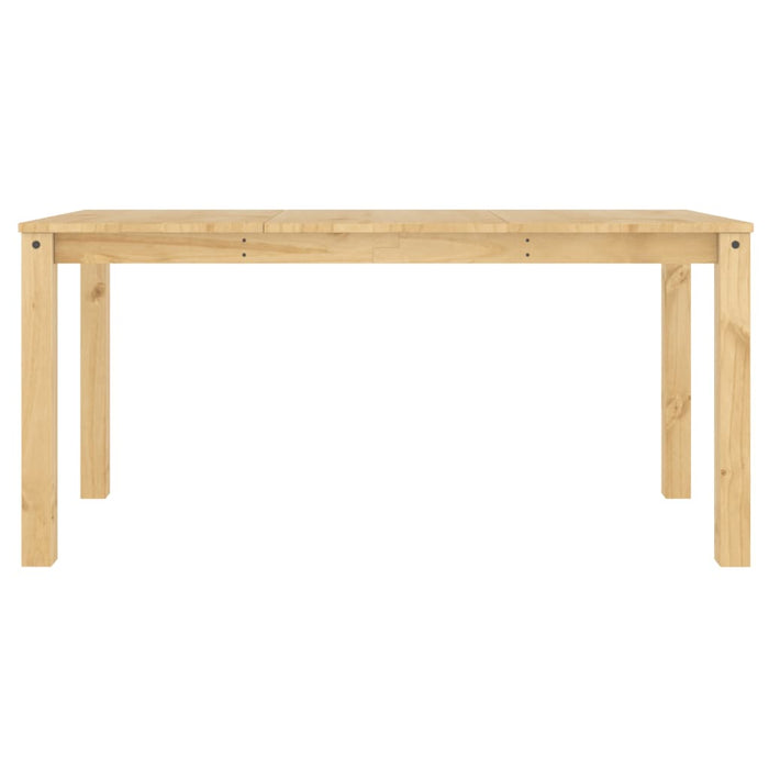 Tavolo da Pranzo Panama 160x80x75 cm in Legno Massello di Pino 4005705