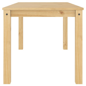 Tavolo da Pranzo Panama 160x80x75 cm in Legno Massello di Pino 4005705