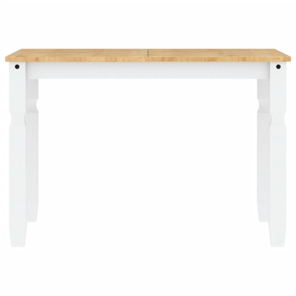 Tavolo da Pranzo Corona 112x60x75 cm in Legno Massello di Pino 4005716