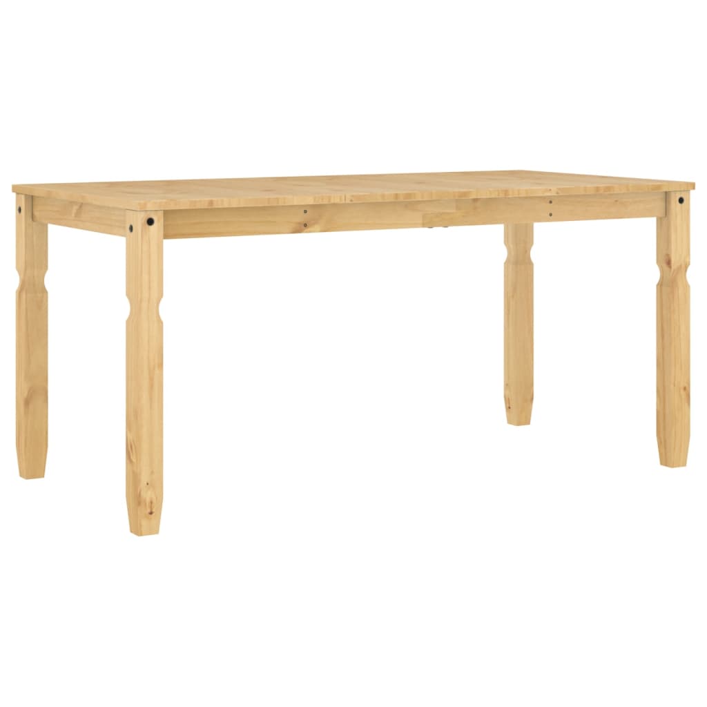 Tavolo da Pranzo Corona 160x80x75 cm in Legno Massello di Pino 4005717