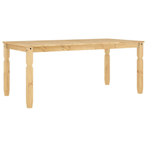 Tavolo da Pranzo Corona 180x90x75 cm in Legno Massello di Pino 4005720