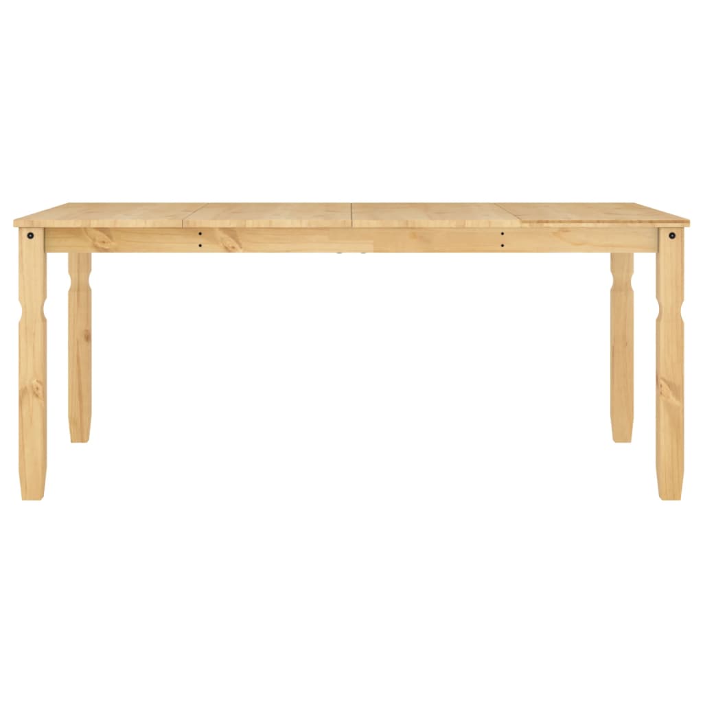 Tavolo da Pranzo Corona 180x90x75 cm in Legno Massello di Pino 4005720