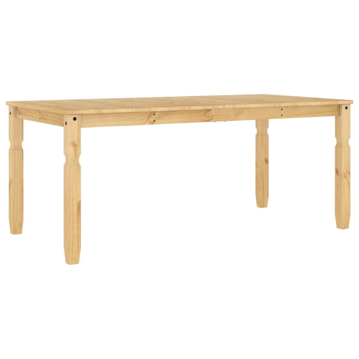 Tavolo da Pranzo Corona 180x90x75 cm in Legno Massello di Pino 4005720
