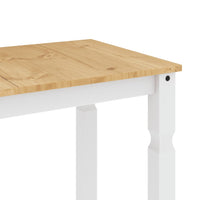 Tavolo da Pranzo Corona 180x90x75 cm in Legno Massello di Pino 4005722