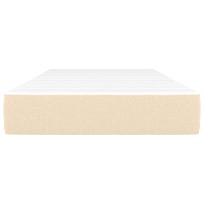 Materasso a Molle Insacchettate Crema 120x190x20 cm in Tessuto 4007146
