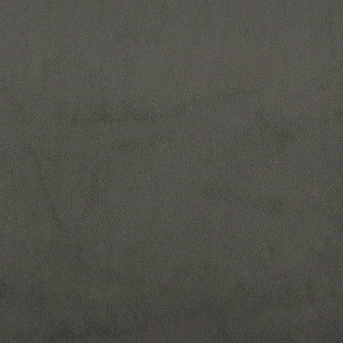 Materasso a Molle Grigio Scuro 120x190x20 cm in Velluto 4007155