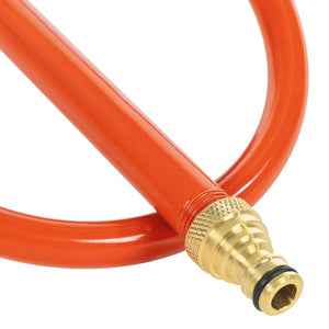 Slitta per Irrigatore Ruote e Testina Girevole Acciaio Rosso 4005276