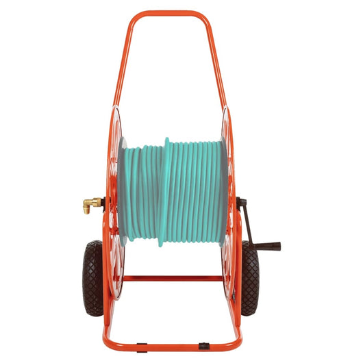 Carrello Avvolgitubo per Tubo Flessibile 140 m 3/4" in Acciaio 4005287