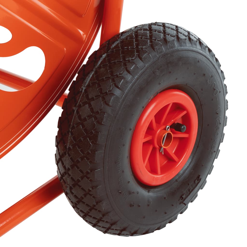 Carrello Avvolgitubo per Tubo Flessibile 140 m 3/4" in Acciaio 4005287