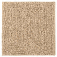 Tappeto ZIZUR 120x120 cm Aspetto Iuta per Interni ed Esterni