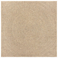 Tappeto ZIZUR 240x240 cm Aspetto Iuta per Interni ed Esterni 4006164