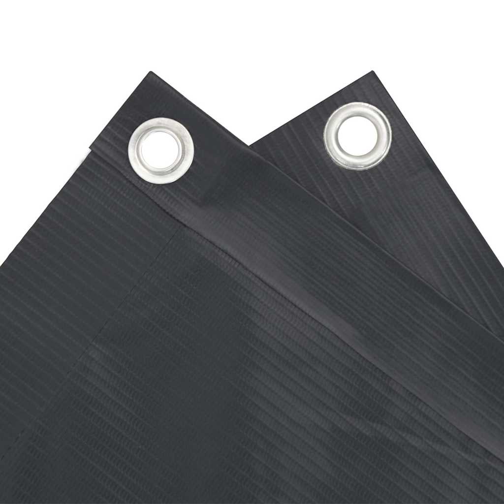 Paravento da Balcone Antracite 600x75 cm in PVC 4005375