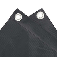 Paravento da Balcone Antracite 600x75 cm in PVC 4005375