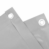 Paravento da Balcone Grigio 500x75 cm in PVC