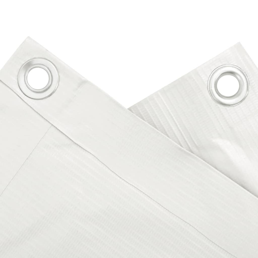 Paravento da Balcone Bianco 300x75 cm in PVC