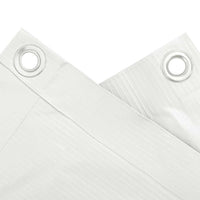 Paravento da Balcone Bianco 500x75 cm in PVC 4005398