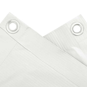 Paravento da Balcone Bianco 500x75 cm in PVC 4005398