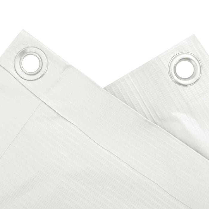 Paravento da Balcone Bianco 500x75 cm in PVC 4005398