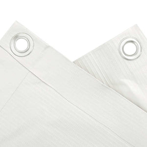 Paravento da Balcone Bianco 600x75 cm in PVC