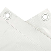 Paravento da Balcone Bianco 600x75 cm in PVC 4005399