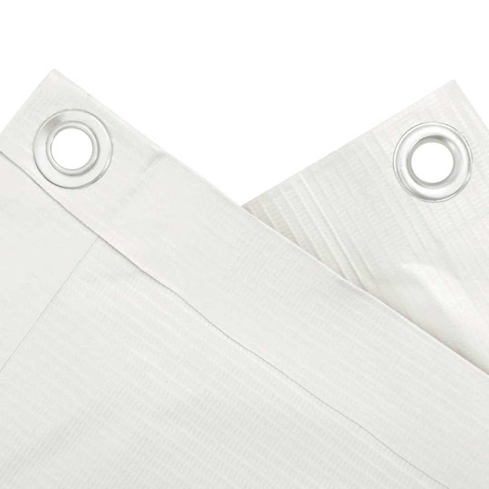 Paravento da Balcone Bianco 600x75 cm in PVC 4005399