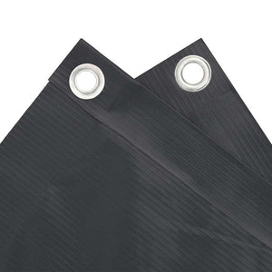 Paravento da Balcone Antracite 300x90 cm in PVC 4005428