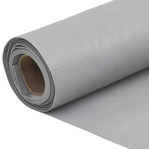 Paravento da Balcone Grigio 400x90 cm in PVC 4005437