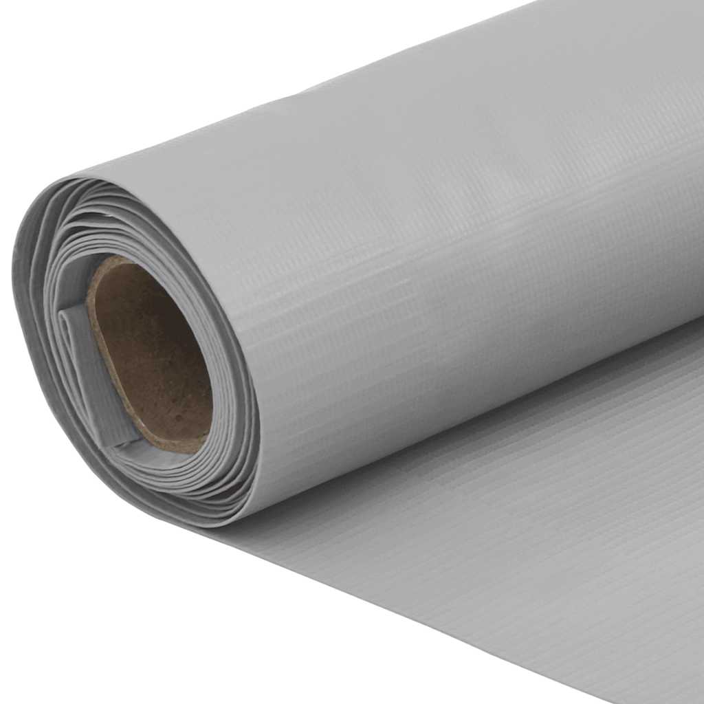 Paravento da Balcone Grigio 700x120 cm in PVC 4005496