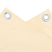 Paravento da Balcone Crema 300x120 cm in PVC 4005500