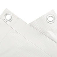 Paravento da Balcone Bianco 700x120 cm in PVC 4005512