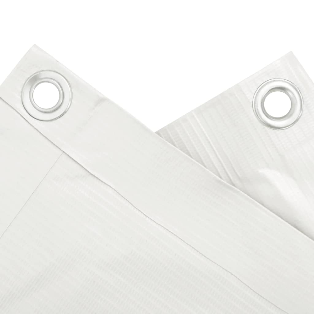 Paravento da Balcone Bianco 800x120 cm in PVC 4005513