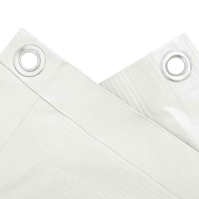 Paravento da Balcone Bianco 1000x120 cm in PVC 4005514