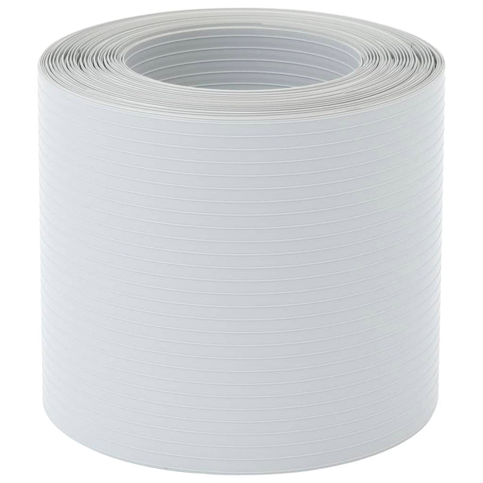 Schermi Privacy da Giardino 10 pz Grigio Chiaro 252,5x19 cm PVC