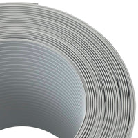 Schermi Privacy da Giardino 10 pz Grigio Chiaro 252,5x19 cm PVC